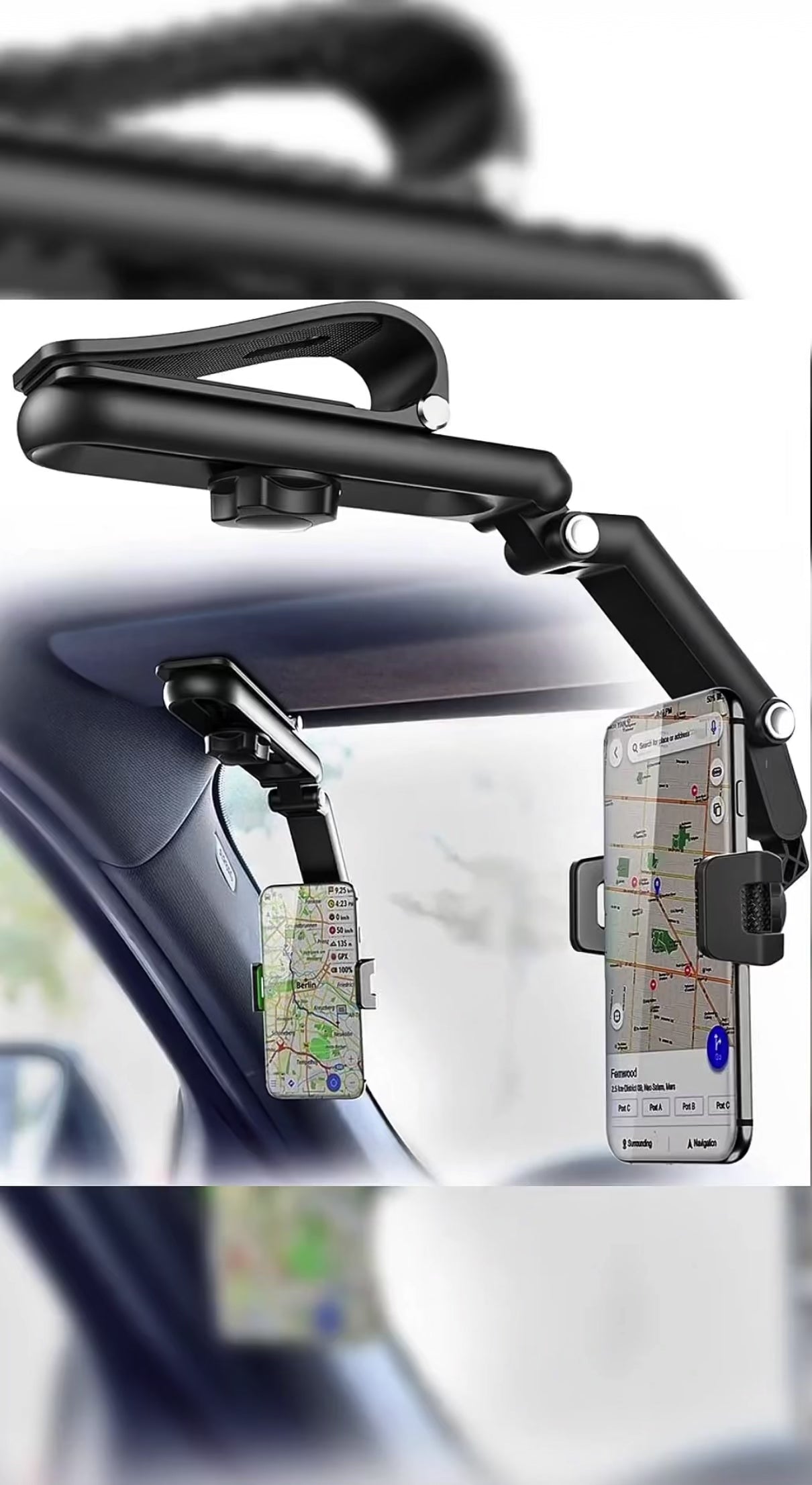 ✅ VisorGrip™ – Soporte Inteligente para Visera
